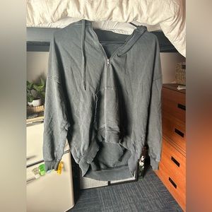 Oversized quarter zip